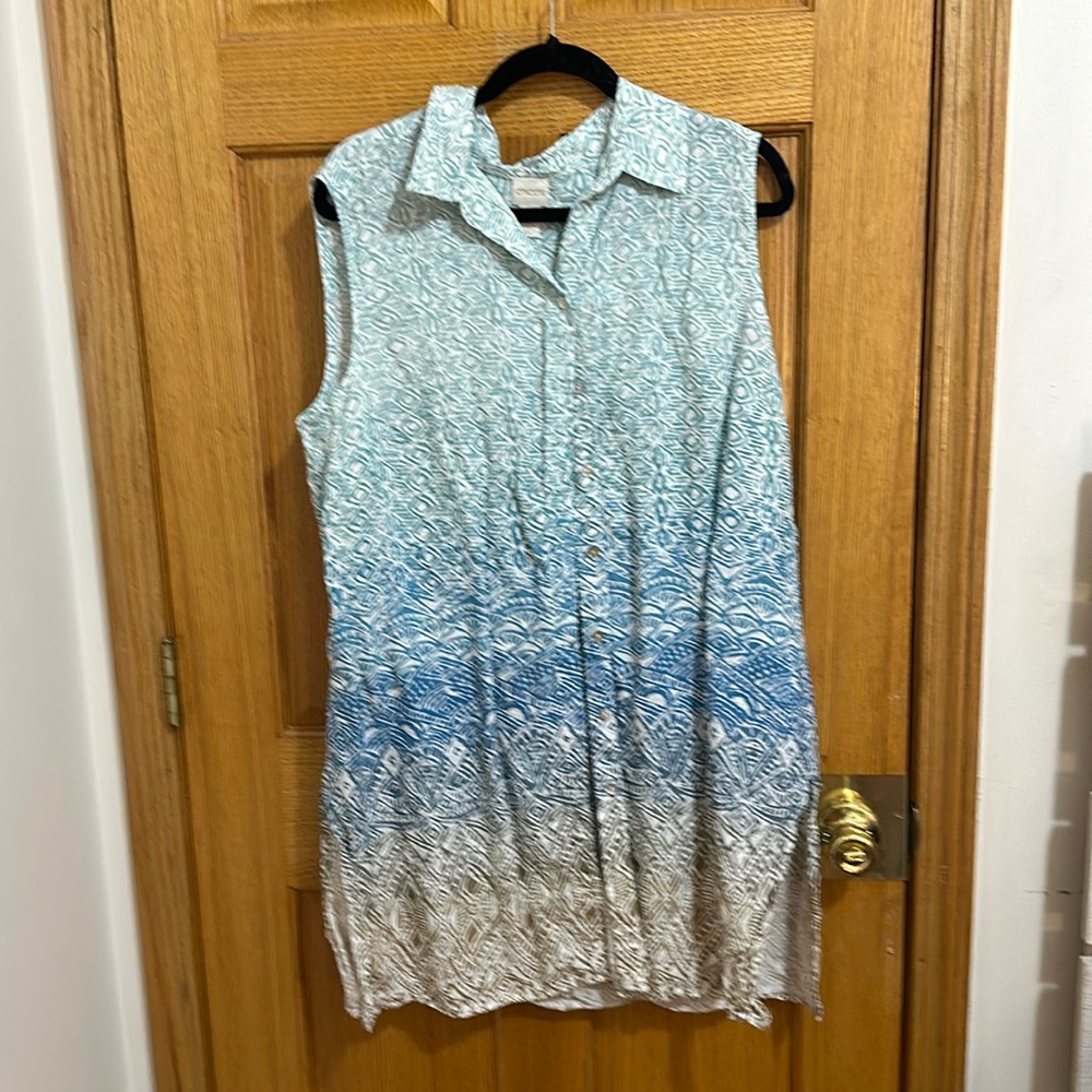 Linen Sleeveless Tunic Chicos